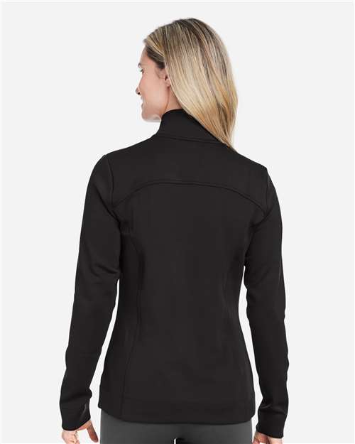 Women's Wells Tech Quarter-Zip Pullover - Black/ White
