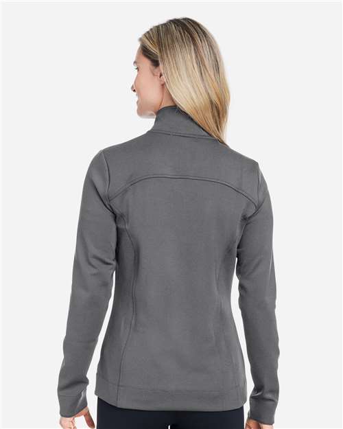 Women's Wells Tech Quarter-Zip Pullover - Dark Shadow Grey Heather