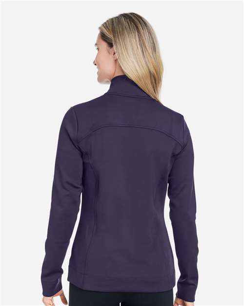 Women's Wells Tech Quarter-Zip Pullover - Eclipse/ White