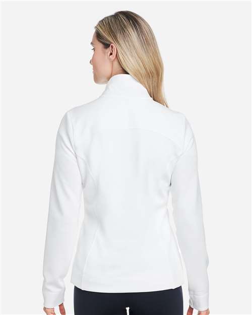 Women's Wells Tech Quarter-Zip Pullover - White/ Eclipse