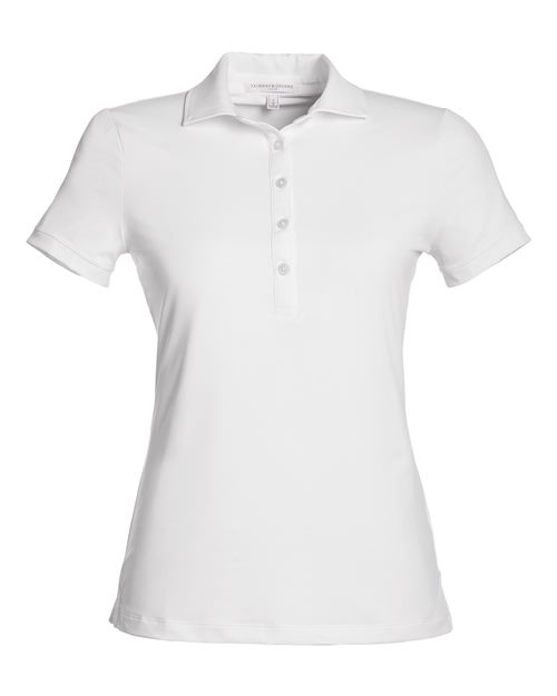 Women's Claire Tech Polo - White