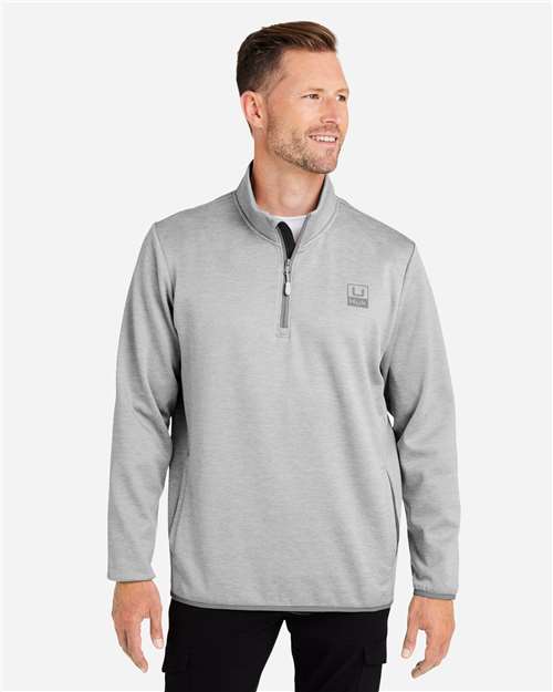 Men's Coldfront+ Quarter-Zip Pullover - Harbor Mist Heather