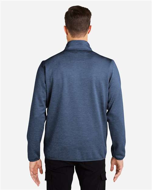Men's Coldfront+ Quarter-Zip Pullover - Naval Academy Heather