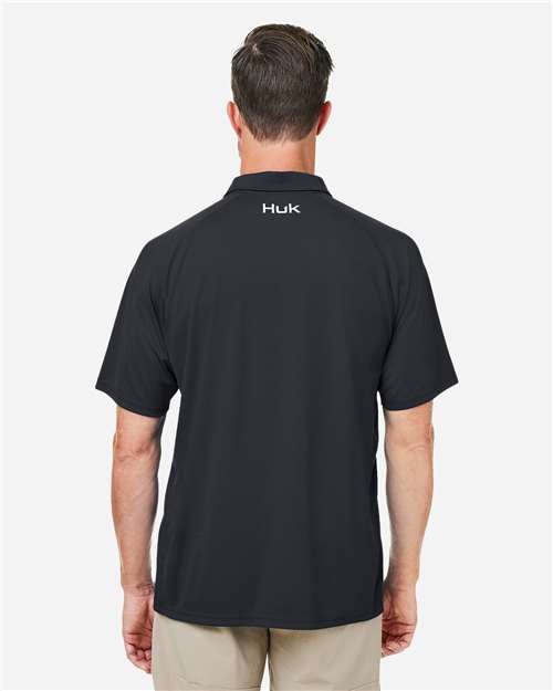 Men's LoPro Solid Performance Polo - Black