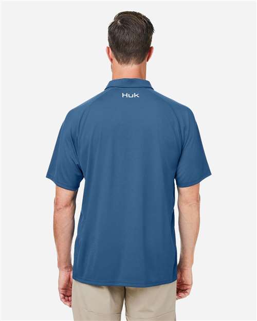 Men's LoPro Solid Performance Polo - Sargasso Sea