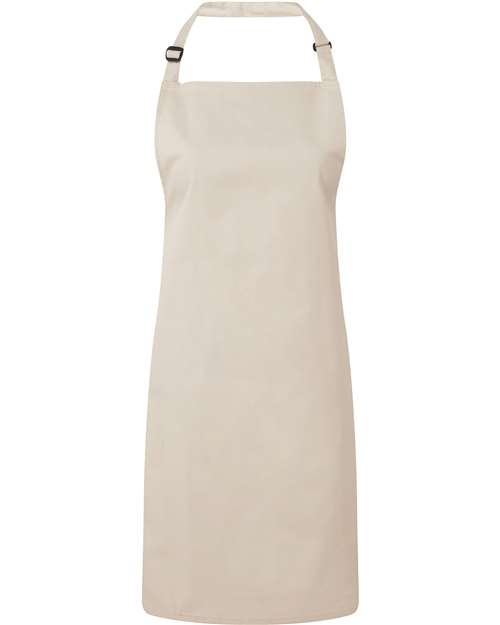 Recycled Bib Apron - Natural