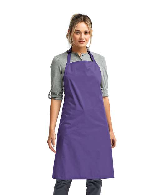 Recycled Bib Apron - Purple