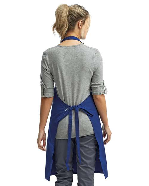 Recycled Bib Apron - Royal