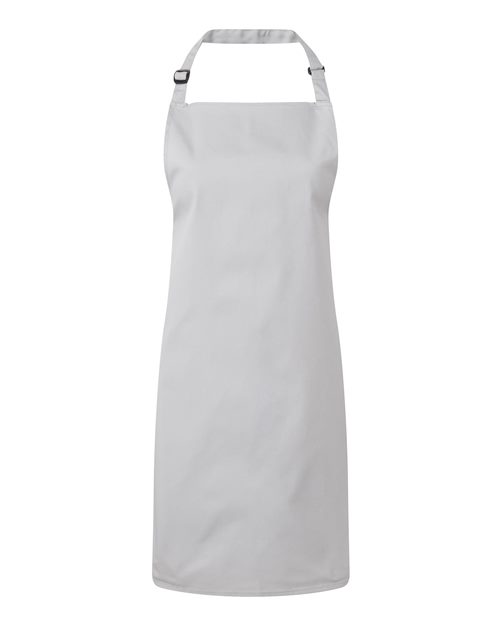 Recycled Bib Apron - Silver