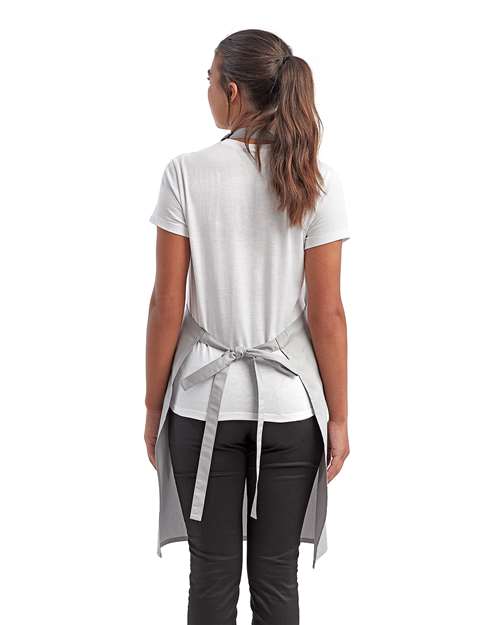Recycled Bib Apron - Silver