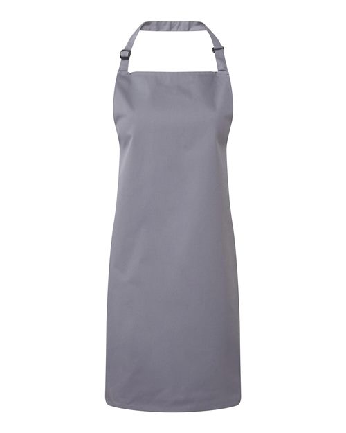 Recycled Bib Apron - Steel