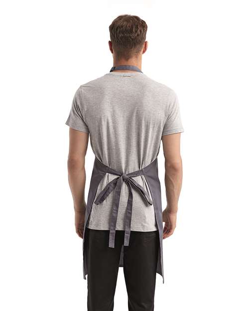 Recycled Bib Apron - Steel