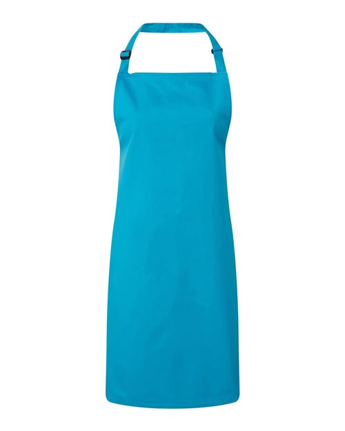 Recycled Bib Apron - Turquoise