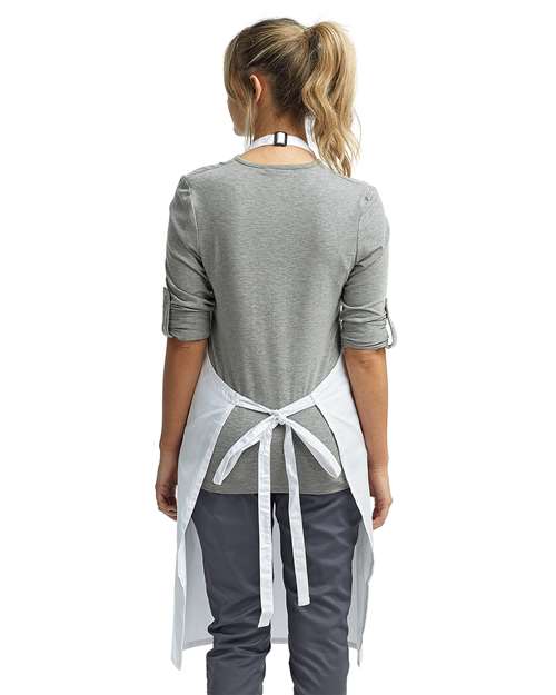Recycled Bib Apron - White