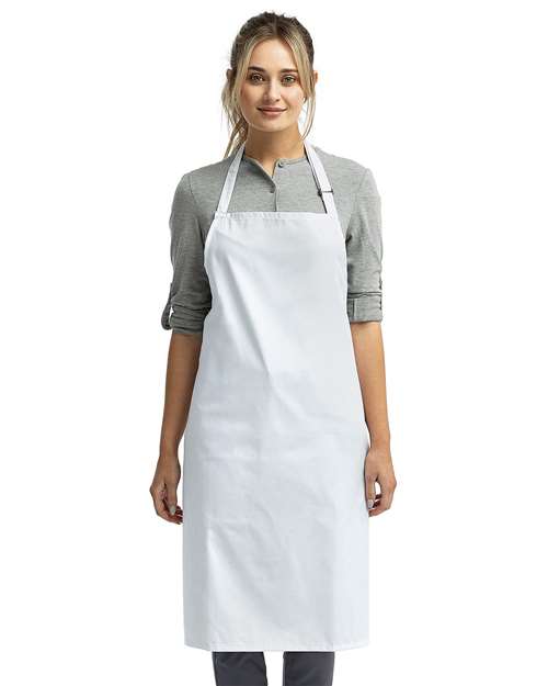 Recycled Bib Apron - White