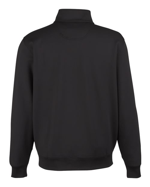 Men's Caves Tech Quarter-Zip Pullover - Black/ Dark Shadow Grey Heather