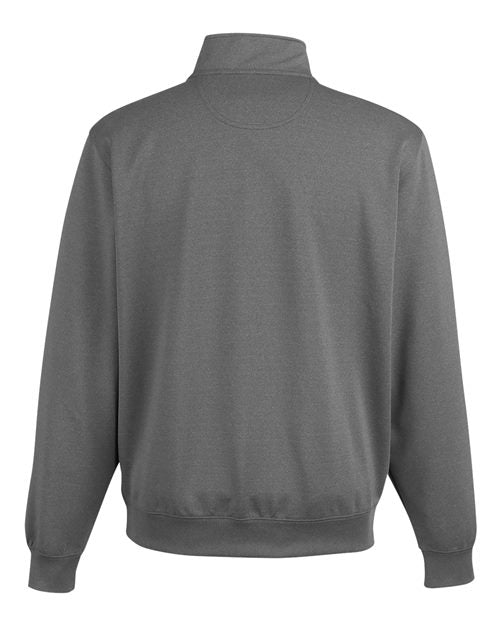Men's Caves Tech Quarter-Zip Pullover - Dark Shadow Grey Heather