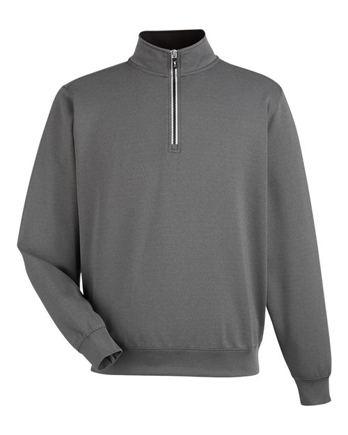 Men's Caves Tech Quarter-Zip Pullover - Dark Shadow Grey Heather