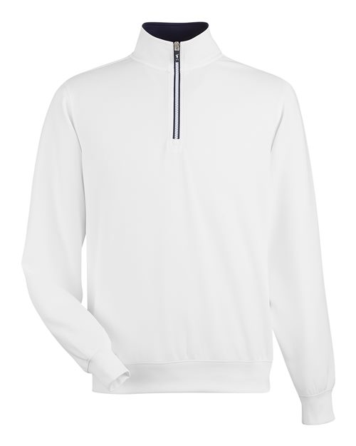 Men's Caves Tech Quarter-Zip Pullover - White