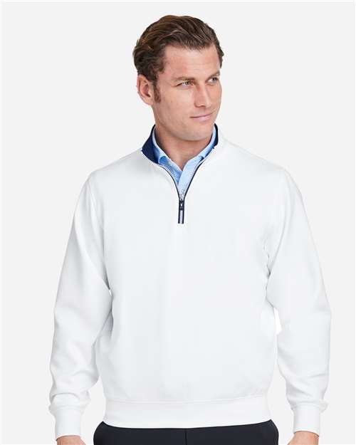 Men's Caves Tech Quarter-Zip Pullover - White