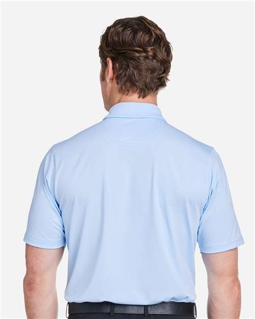 Men's USA Made Mini Stripe Tech Polo - Bluff