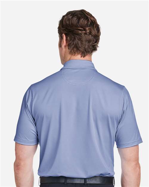 Men's USA Made Mini Stripe Tech Polo - Marine