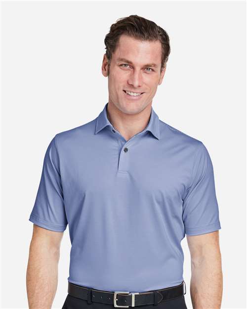 Men's USA Made Mini Stripe Tech Polo - Marine