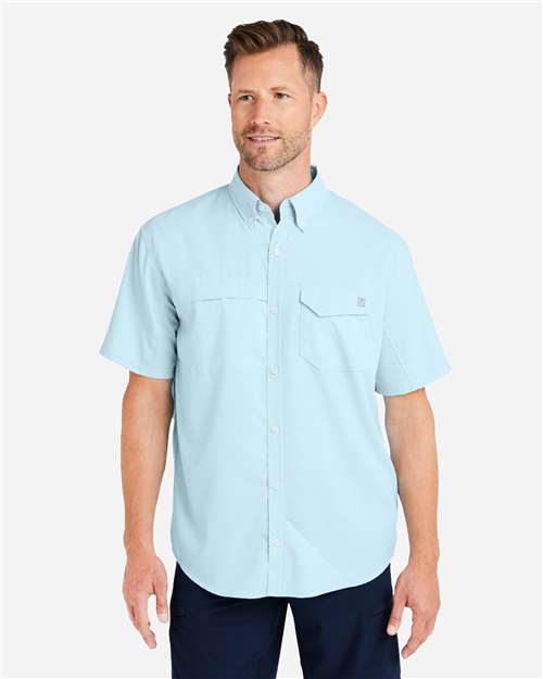 Men's Tide Point Short Sleeve Shirt - Crystal Blue