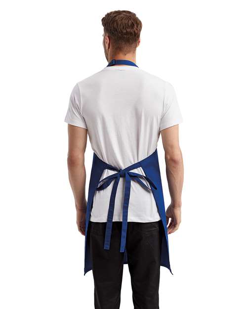 Recycled Pocket Bib Apron - Royal