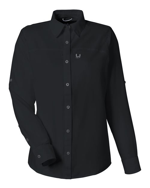 Women's Tide Point Long Sleeve Shirt - Black