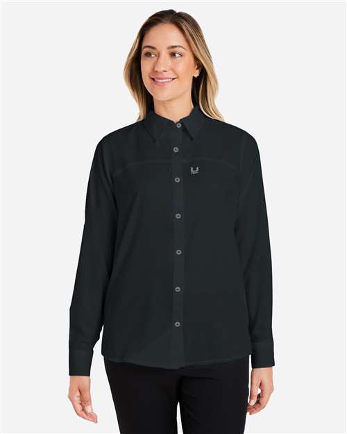 Women's Tide Point Long Sleeve Shirt - Black