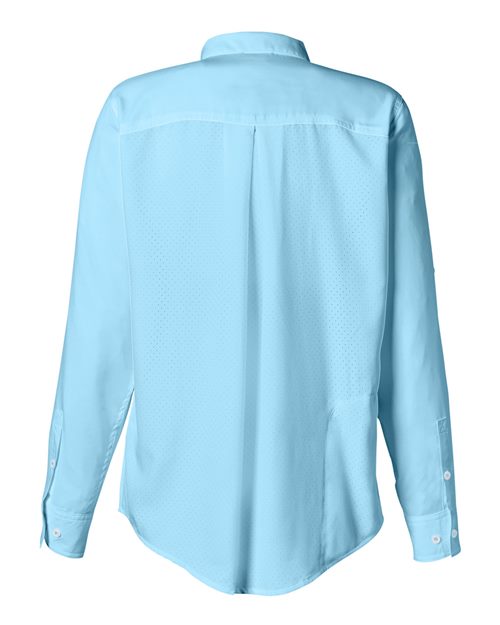 Women's Tide Point Long Sleeve Shirt - Crystal Blue