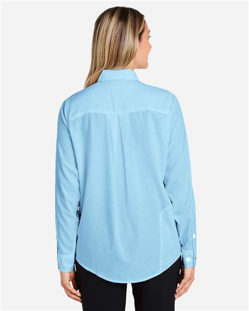 Women's Tide Point Long Sleeve Shirt - Crystal Blue