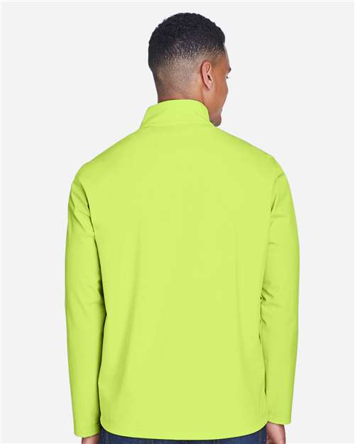 Men's Leader Soft Shell Jacket - Safety Yellow