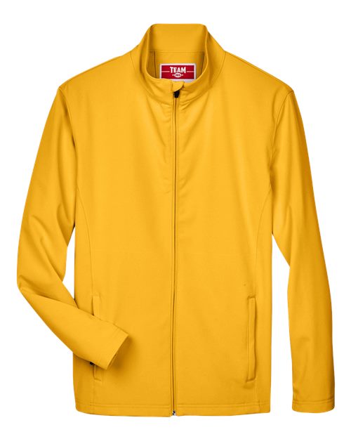 Men's Leader Soft Shell Jacket - Sport Athletic Gold