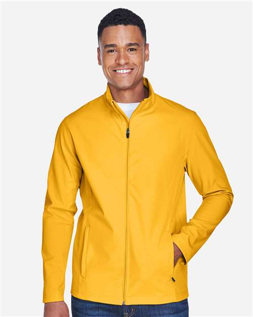 Men's Leader Soft Shell Jacket - Sport Athletic Gold