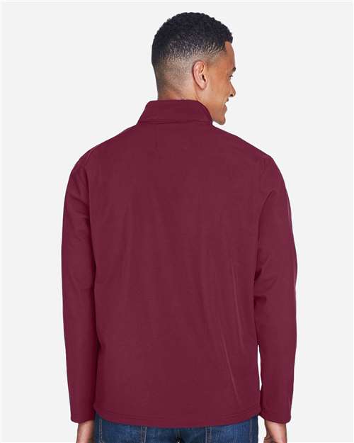 Men's Leader Soft Shell Jacket - Sport Maroon