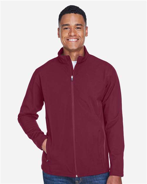 Men's Leader Soft Shell Jacket - Sport Maroon
