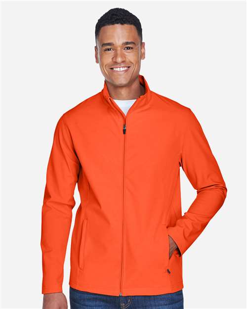 Men's Leader Soft Shell Jacket - Sport Orange