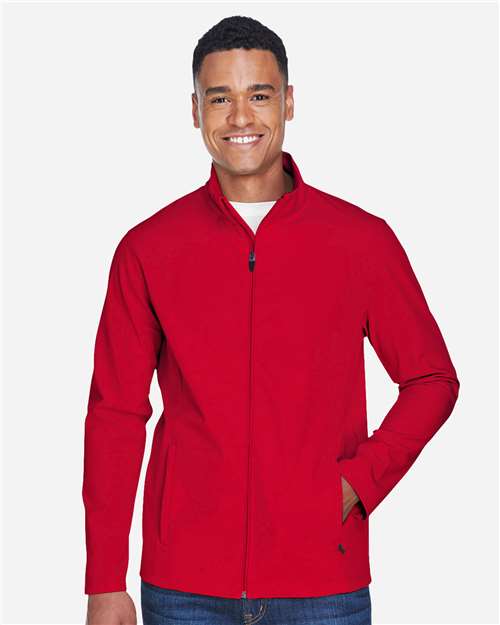 Men's Leader Soft Shell Jacket - Sport Red