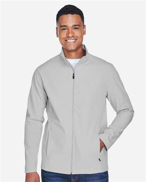 Men's Leader Soft Shell Jacket - Sport Silver