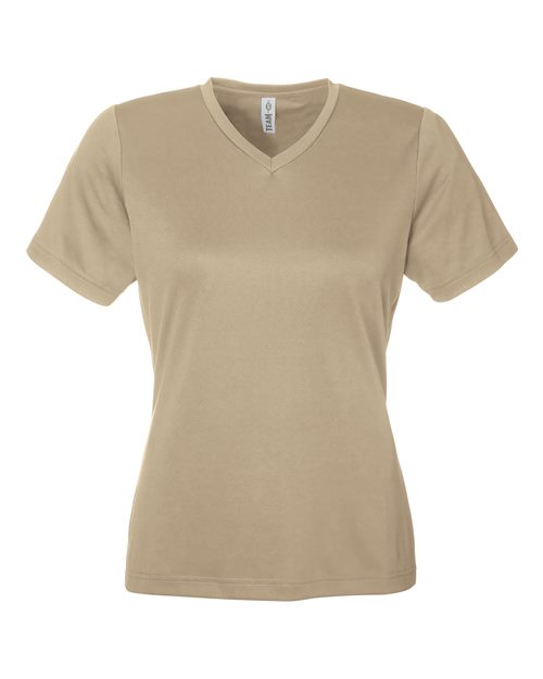 Women's Zone Performance Mesh T-Shirt - Desert Khaki