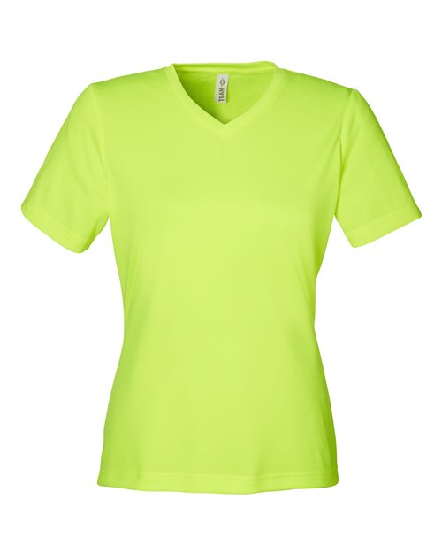 Women's Zone Performance Mesh T-Shirt - Safety Yellow