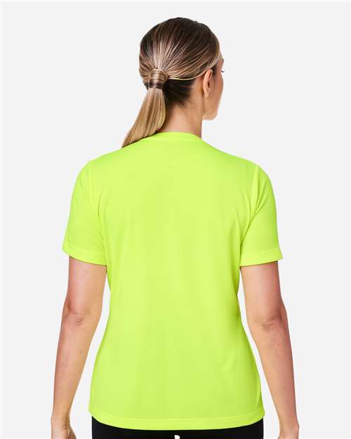 Women's Zone Performance Mesh T-Shirt - Safety Yellow