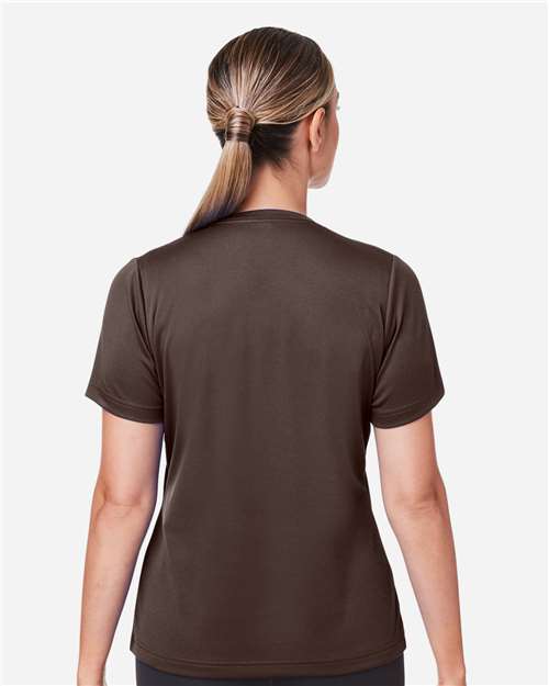 Women's Zone Performance Mesh T-Shirt - Sport Dark Brown