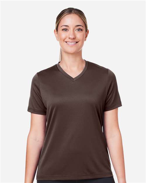 Women's Zone Performance Mesh T-Shirt - Sport Dark Brown