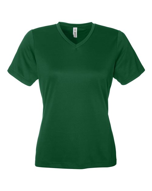 Women's Zone Performance Mesh T-Shirt - Sport Dark Green