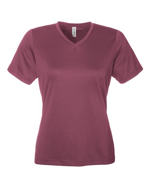 Women's Zone Performance Mesh T-Shirt - Sport Dark Maroon