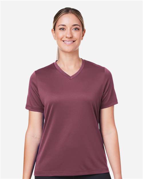Women's Zone Performance Mesh T-Shirt - Sport Dark Maroon