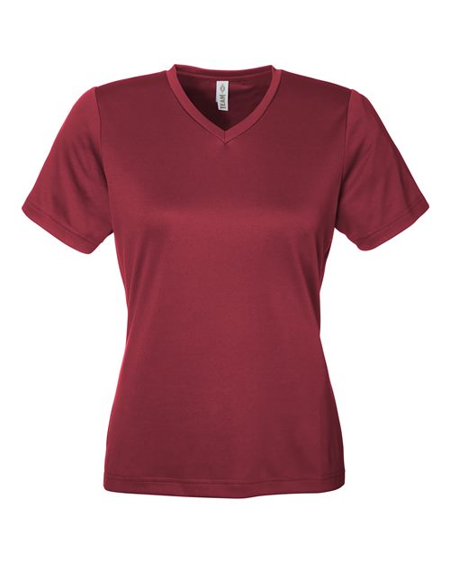 Women's Zone Performance Mesh T-Shirt - Sport Maroon